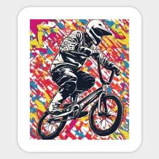 BMX Rider Sticker